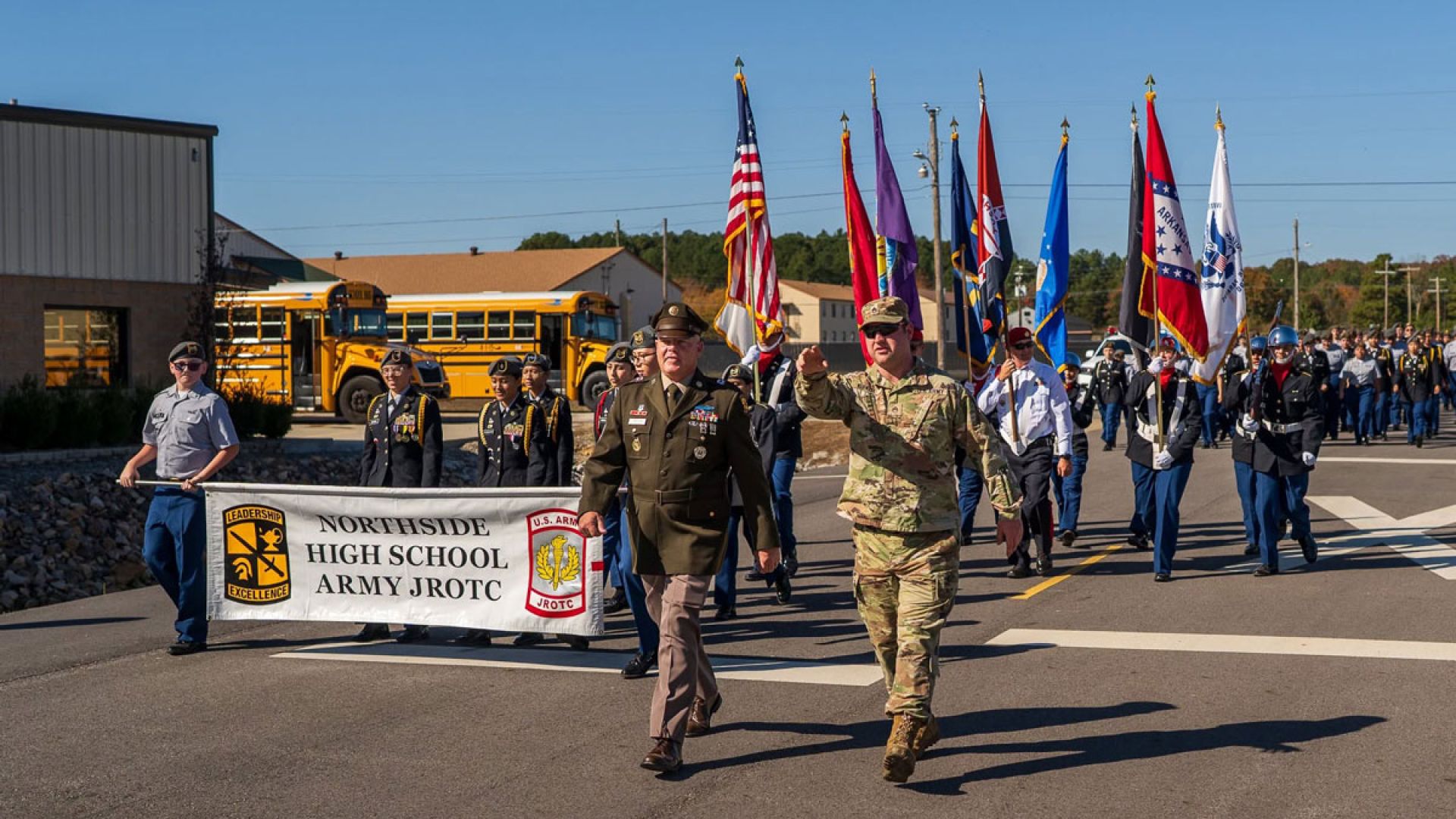 Chaffee Crossing Veterans Day Parade